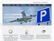 Tablet Screenshot of parkingpanorama.com